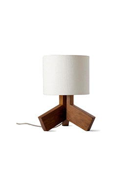 Wood lamp